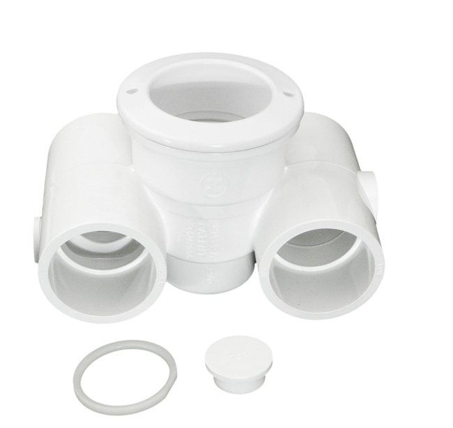 Hayward Jet Air III Body Assembly White 1.5" Air x 1.5" Water - SP1434PAKA