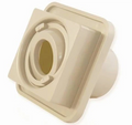 Color Match Pool Fittings Square Flush Mount Return Fitting - SQFM-CLR