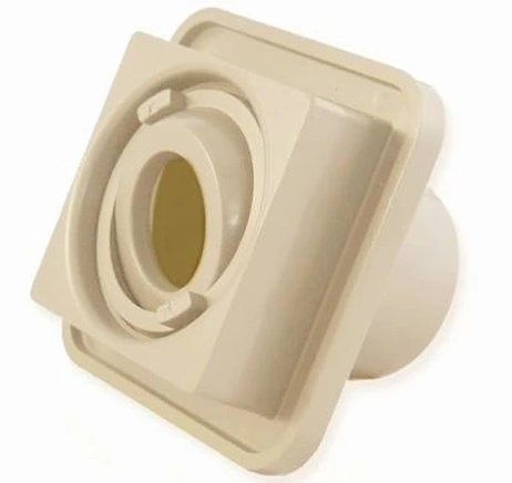 Color Match Pool Fittings Square Flush Mount Return Fitting - SQFM-CLR
