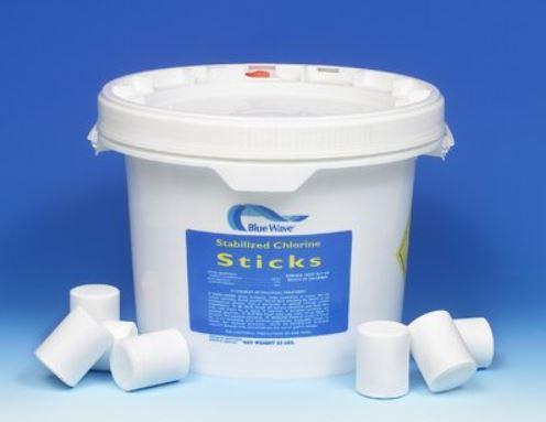 8 oz. Tri-Chlor Chlorine Sticks 25 lb. Pail