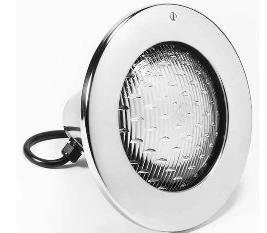 Hayward AstroLite 120V 500W 100' cord with Stainless Steel Rim Pool Light - W3SP0583SL100