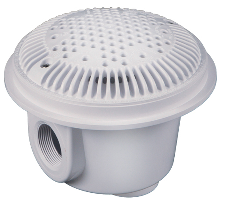 Hayward Frame Grate 7 7/8" Dia Concrete Gray Pack Of 2 - WG1030AVGRPAK2