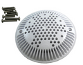 Hayward 7 7/8" Suction Outlet Wall Cover White - WG1048EW