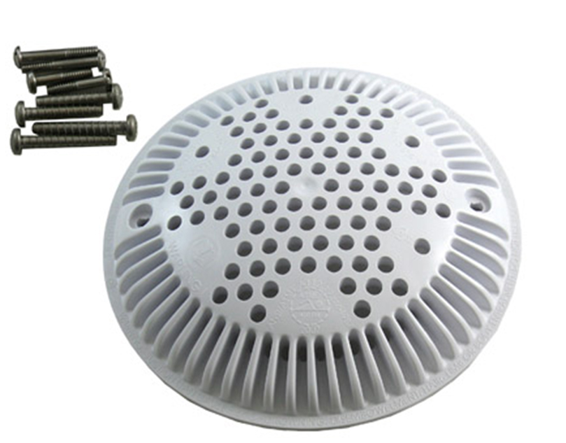 Hayward 7 7/8" Suction Outlet Wall Cover White - WG1048EW