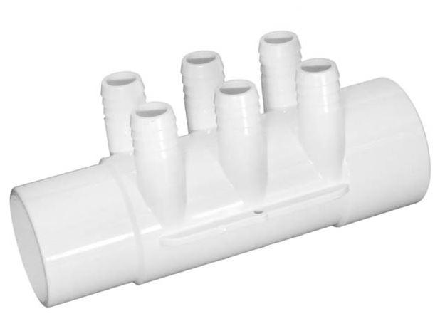 Waterway 2"S X 2"SPG. (6) 3/4" BARBS