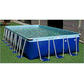 Aqua Blue 12' x 22' Oval So' Wall Pool 48" Deep