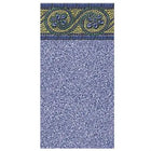 Above-Ground Pool 25 GA. 52” Rolling Rock Uni-bead - J-Hook Vinyl Liner- 12’ X 24’ OVAL