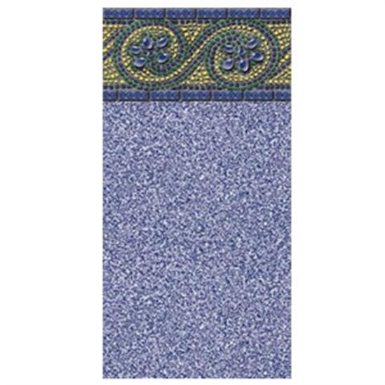 Above-Ground Pool 25 GA. 52” Rolling Rock Uni-bead - J-Hook Vinyl Liner- 18’ X 33’ OVAL