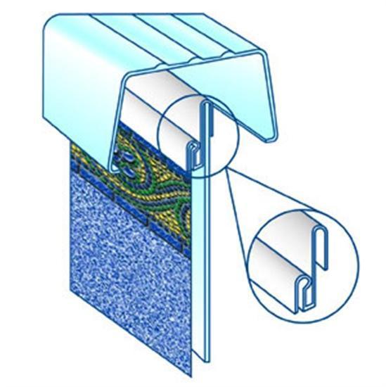 Above-ground Pool Bead Receiver Kit 48" Section