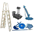 Above Ground Pool Equipment Pack for 15' Round Pool - Includes Large Cartridge Filter