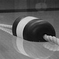 American Granby '5" x 9" Rope Float 0.75" Rope - Blue White Blue Handle Lock