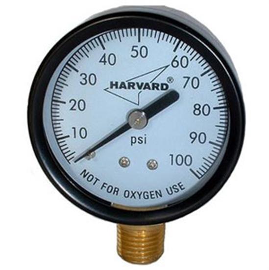 American Granby Pressure Gauge Steel Case 4.5"