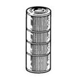 APC Filter Cartridge 7" X 29 3-8" 75 Sq Ft
