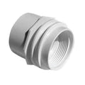 Aquastar 5 1/2" FPT Vacuum Fitting With Water Barrier - Dark Gray