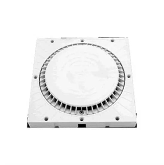 Aquastar 9" x 9" White Drain Frame Only