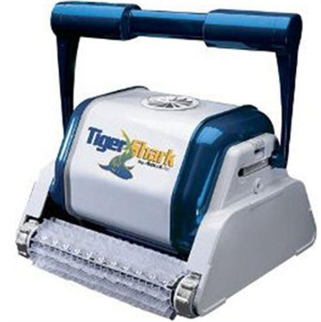 Aquavac Tigershark 2 Plus Robotic In Ground Pool Cleaner with Caddy Cart