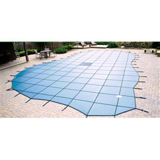 Arctic Armor Ultra Light Solid Safety Cover - Pool Size: 20' x 44' - Green - 15 Yr Warranty