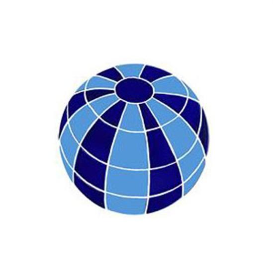 Artistry In Mosaics Aquatic Line Blue Beach Ball Mosaic Tile - Medium