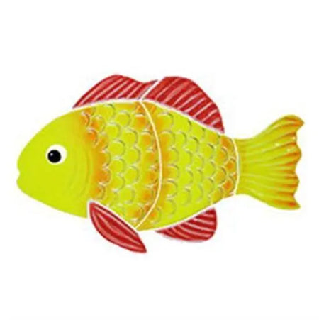 Artistry In Mosaics Aquatic Line Red Striped Reef Fish Mosaic Tile - Small