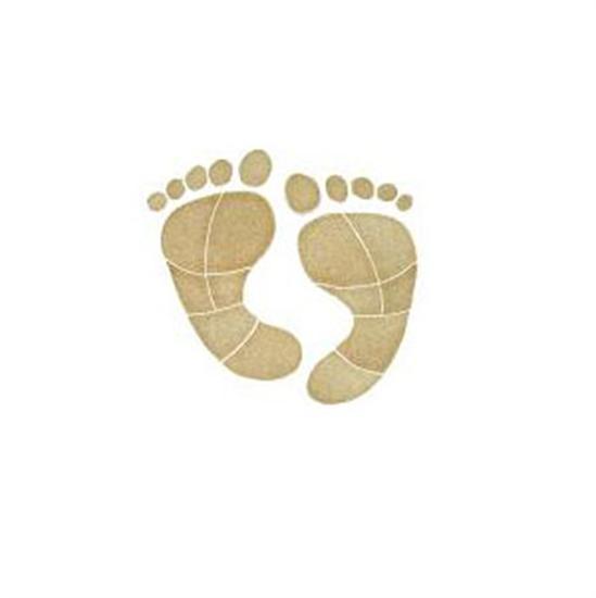 Artistry In Mosaics Hang 10 Line Medium Tan Footprint