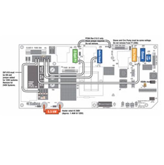Balboa Circuit Board VS500Z