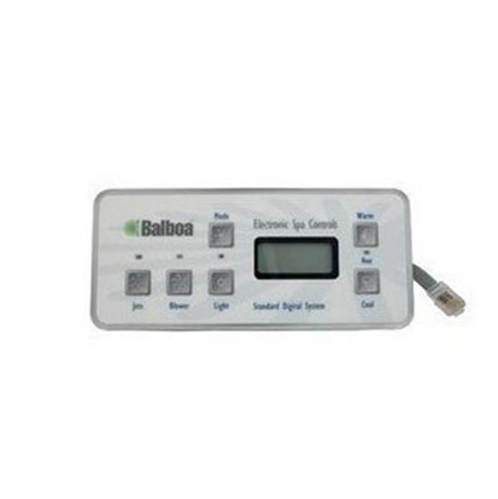 Balboa Spa Side Digital Serial Standard Panel