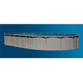 Bermuda 12' x 24' Oval 54" Aluminum Pool