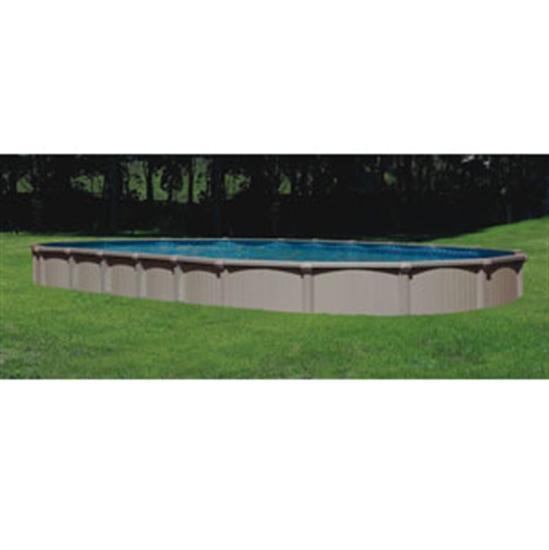 Bermuda 15' X 30" Oval 54 Inch Aluminum Pool
