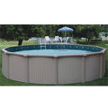 Bermuda 24 Feet Round 54 Inch Aluminum Pool