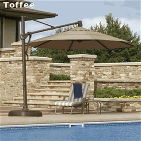 Bimini 11' Octagon Umbrella - Stone Olefin