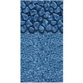 Above-Ground Pool 20 GA. 52” Boulder Swirl Beaded Vinyl Liner- 24’ Round