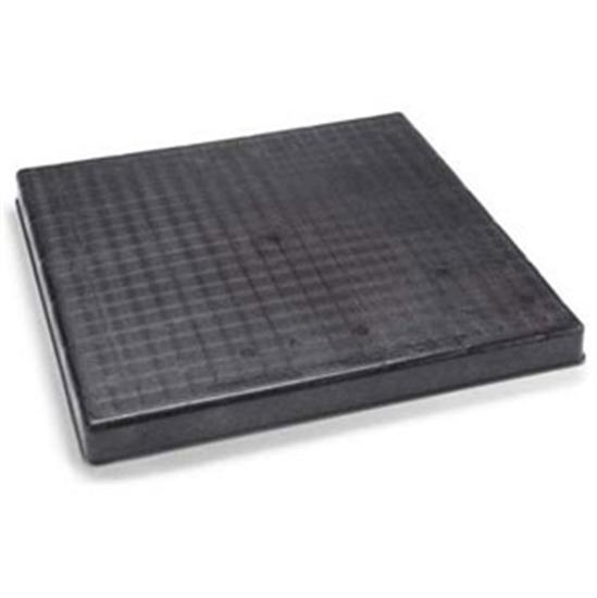 Diversitech 24" x 36" x 2" Filter Base Black Pad Molded Plastic