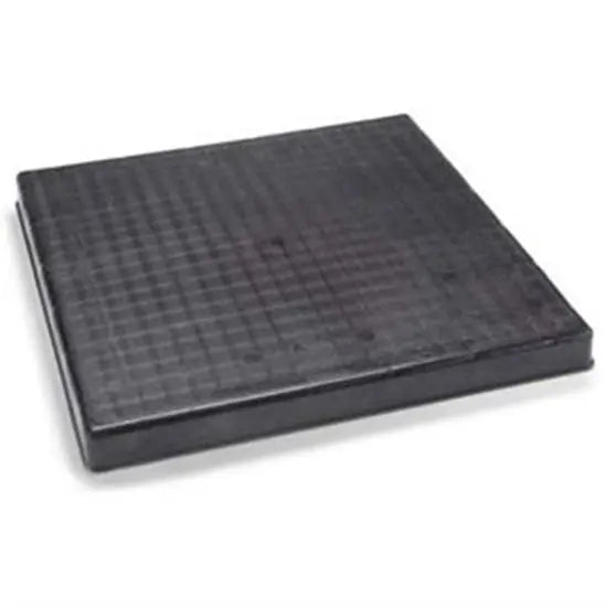 Diversitech 36" x 36" x 2" Filter Base Black Pad Molded Plastic