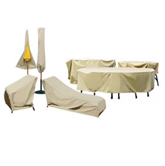 Gator Weave Small Oval Table-Chair Protective Winter Cover