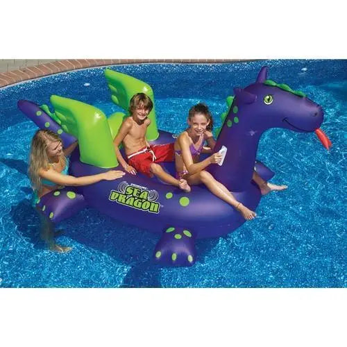 Giant Sea Dragon Ride-On Inflatable Pool Toy