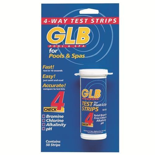 GLB 4 Way Test Strips - 1 Bottle
