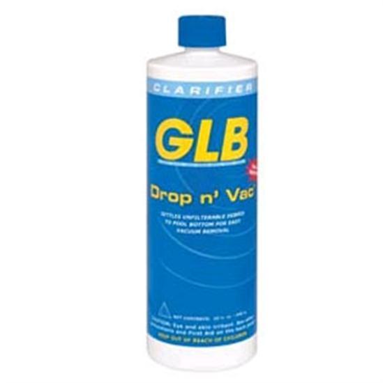 GLB Drop N Vac Non Alum Clarifier 1 Quart - 12 Bottles