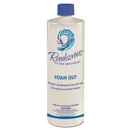 GLB Foam Out Spa Clarifier 1 Quart - 12 Bottles