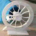 GLI 24' Typhoon Resin Inground Solar Reel System with 4" Tube