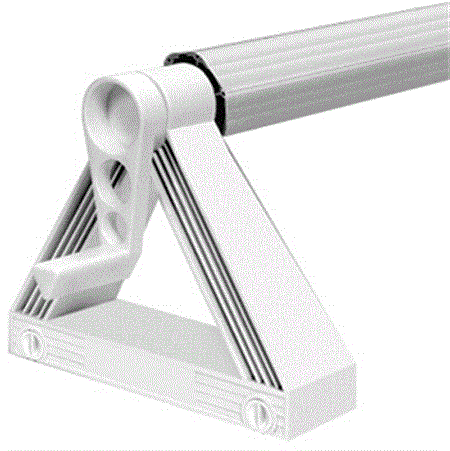 GLI 20' Cyclone Inground Solar Reel System with 3" Tube