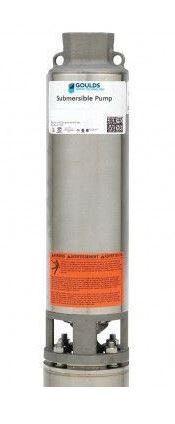 Goulds 4" 1.5 HP 1 Phase 230V 2-Wire Submersible Pump -25GS15422