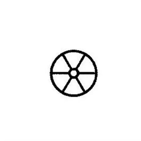 Hayward 1 1/2" Multiport Valve Gasket - 6 spoke