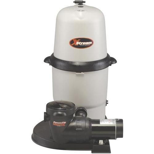 Hayward 100 SqFt Xstream Filter System w- 1HP PowerFlo Matrix Pump