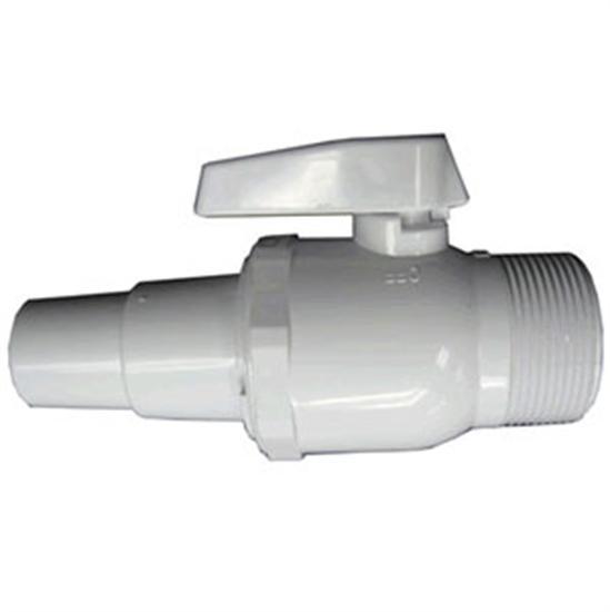 Hayward 2 Way Ball Valve 1.5" MPT x 1.5-1.25" Hose Adapter