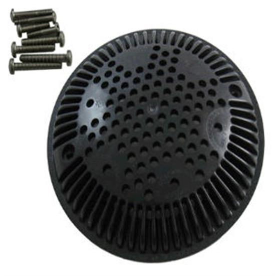 Hayward 7 7-8" Suction Outlet Wall Cover - Black