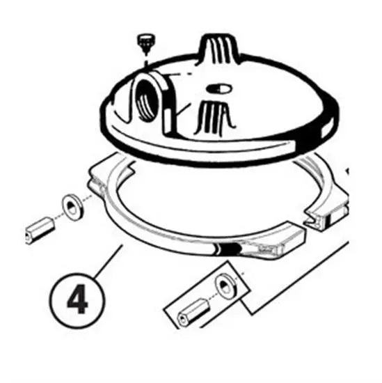 Hayward EC40 Clamp Assembly