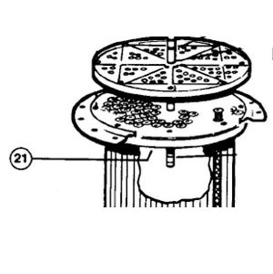 Hayward ECX1103 Bottom Tube Sheet