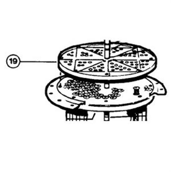 Hayward ECX1104 Top Tube Sheet