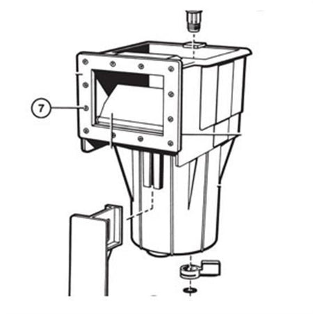 Hayward Face Plate Screw Set Self Tap