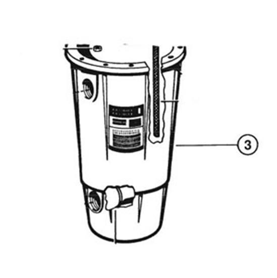 Hayward Filter Body - ECX5000AP